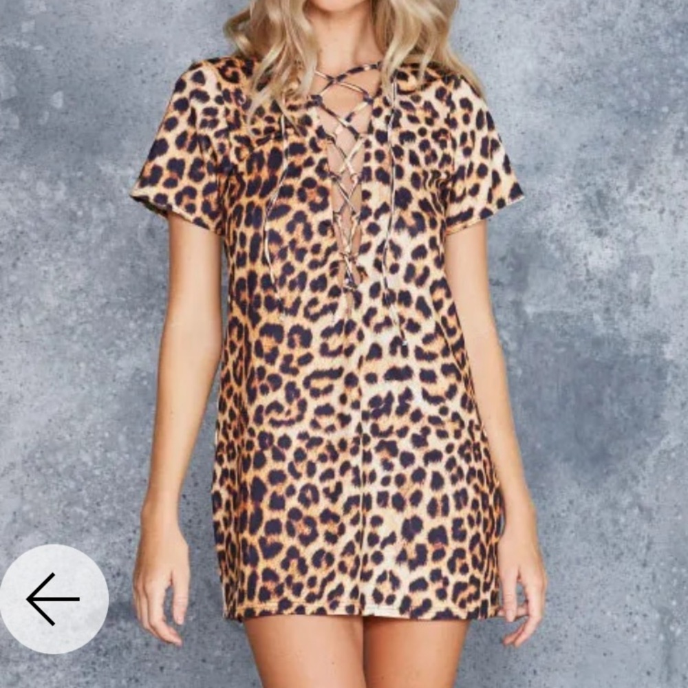 Blackmilk CLAWS OUT TIED UP TEE DRESS - LIMITED